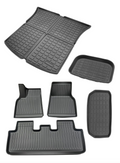 TPE Gummimåtter Tesla Model Y – Pakke L - måttesæt