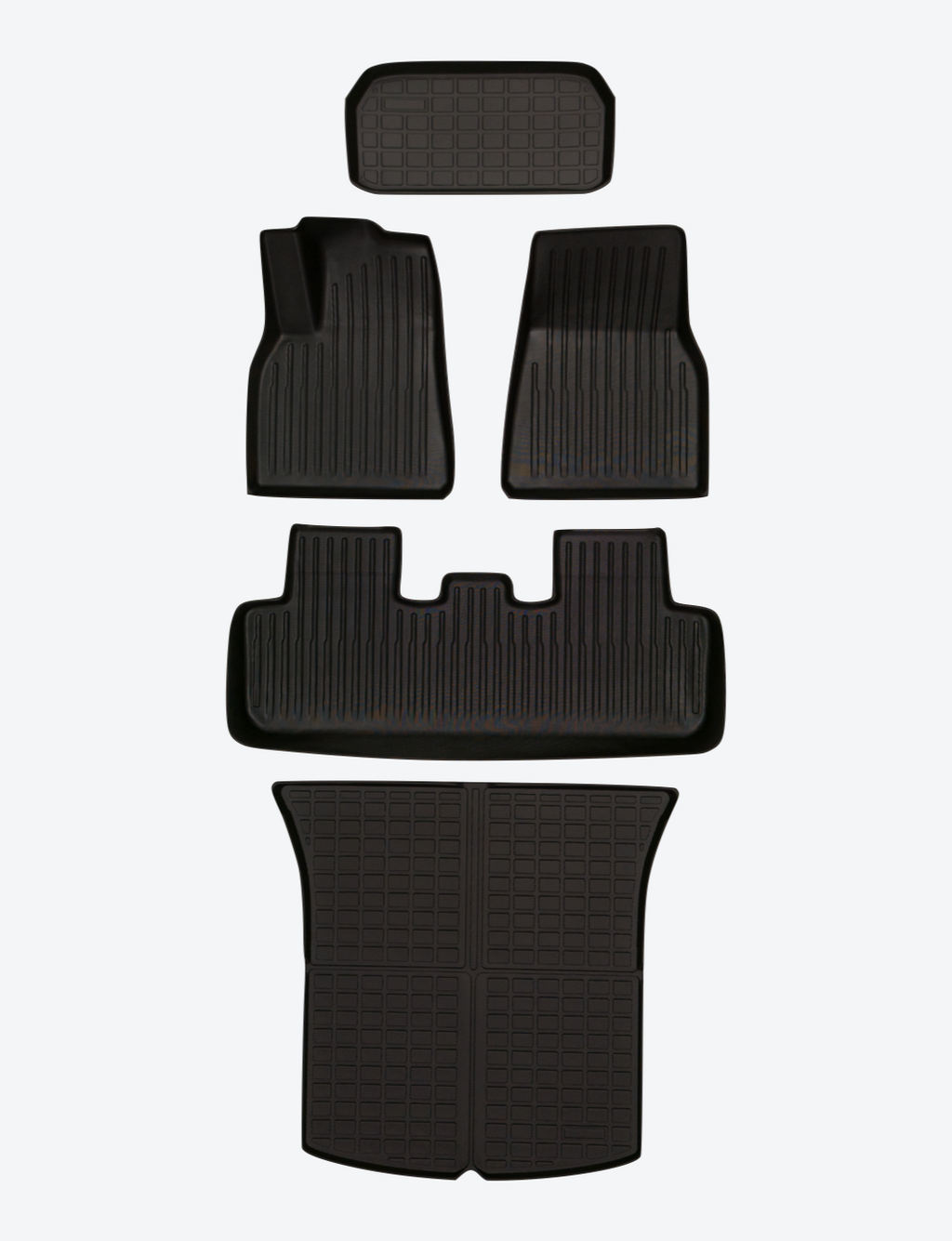 TPE + XPE Gummimåtter Tesla Model Y - Pakke M