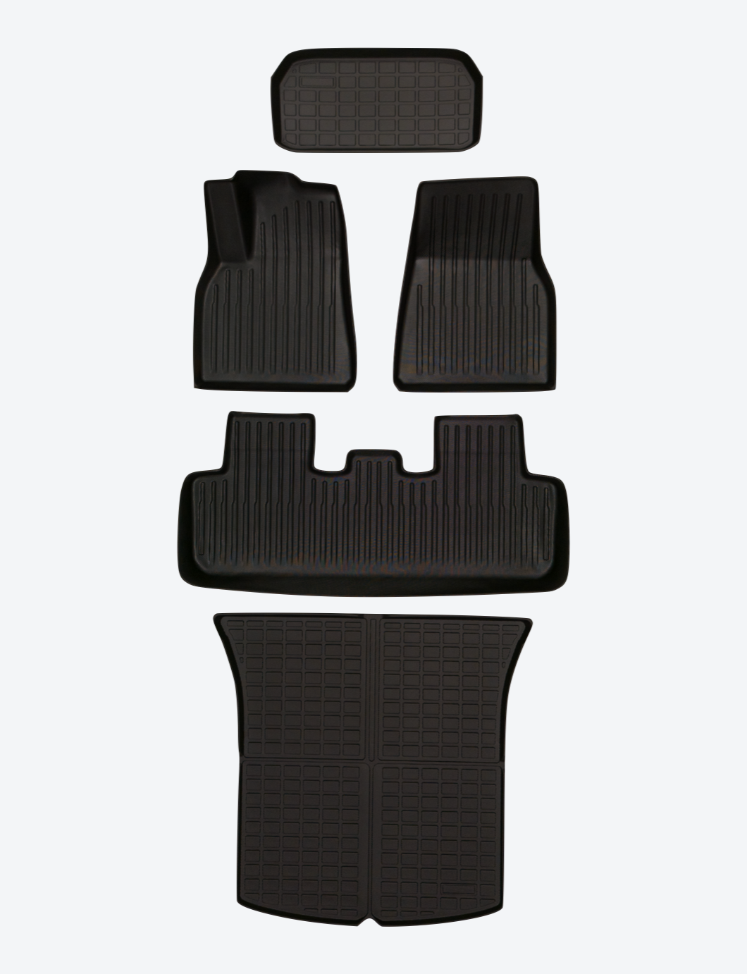 TPE + XPE Gummimattor Tesla Model Y - Paket M
