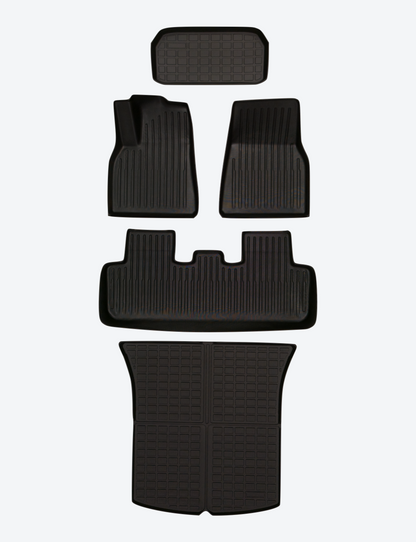 TPE + XPE Gummimattor Tesla Model Y - Paket M