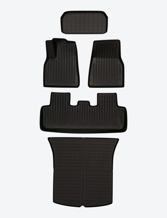 TPE + XPE Gummimattor Tesla Model Y - Paket M