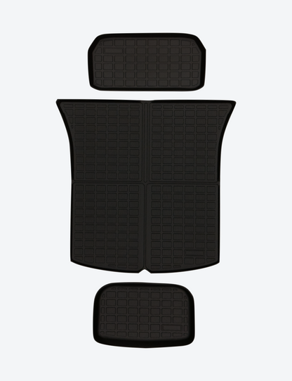 TPE + XPE Gummimattor Tesla Model Y - Paket L
