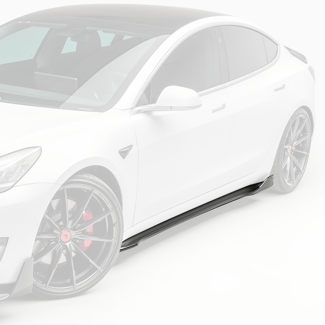 Tesla Model 3 Volta Aero Side Skirt - Vorsteiner Wheels Wheels  - Aero - [tags]