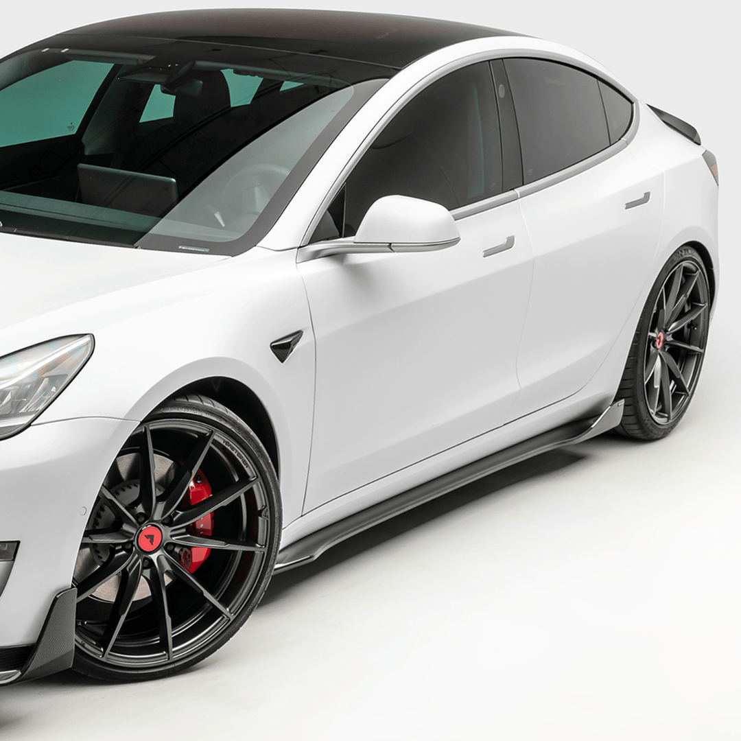 Tesla Model 3 Volta Aero Side Skirt - Vorsteiner Wheels Wheels  - Aero - [tags]