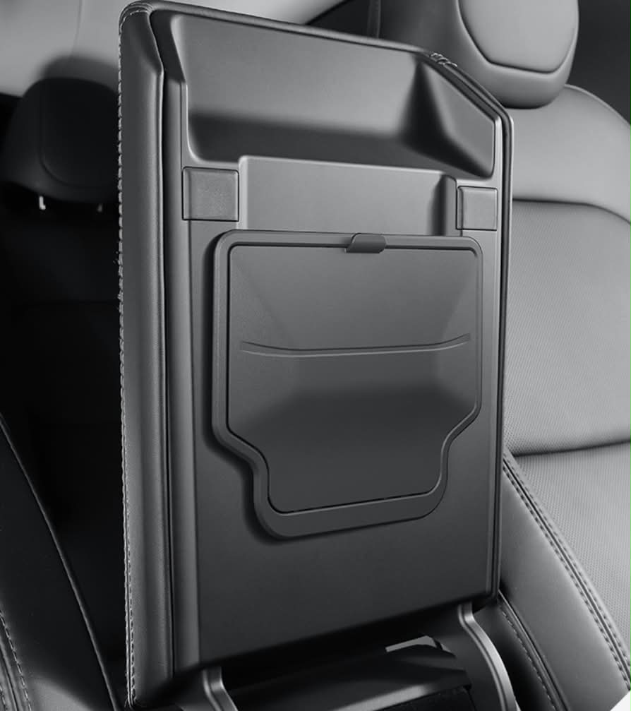 Skjult oppbevaringsboks i armlenet Tesla Model Y Juniper / Model 3 Highland