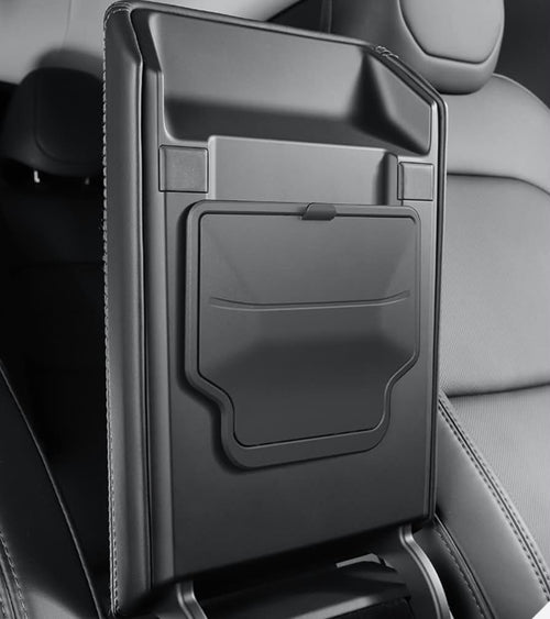 Skjult oppbevaringsboks i armlenet Tesla Model Y Juniper / Model 3 Highland