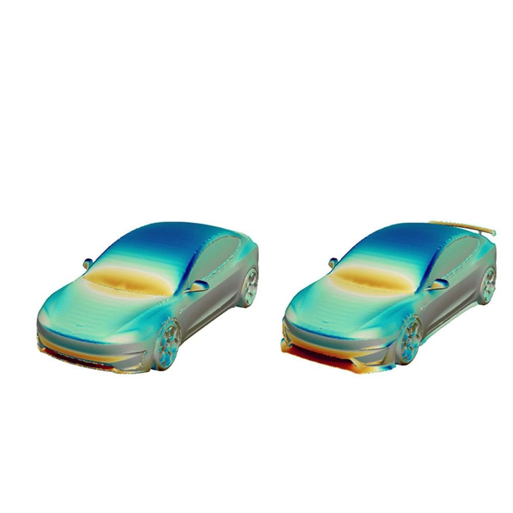 Carbon Fiber Front Racing Diffuser Unplugged Performance Tesla Model 3 2024+