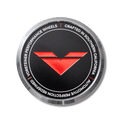 Vorsteiner Aluminum Center Caps - Black with Red Logo - Vorsteiner Wheels  - Toys - [tags]