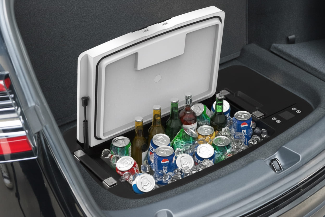 Tesla kjølebag nedre bagasjerom Model Y