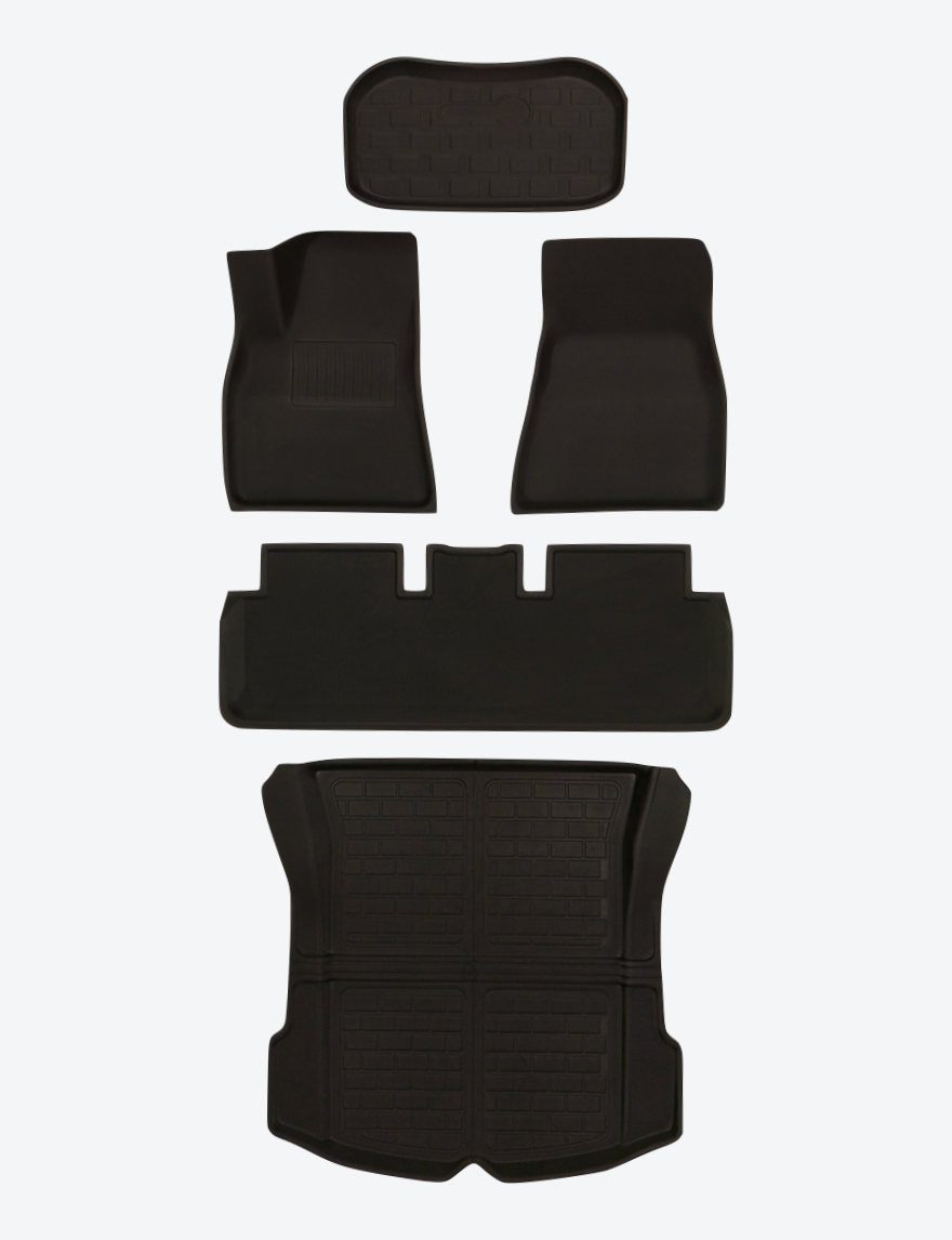 XPE Gummimattor Tesla Model 3 - Paket M