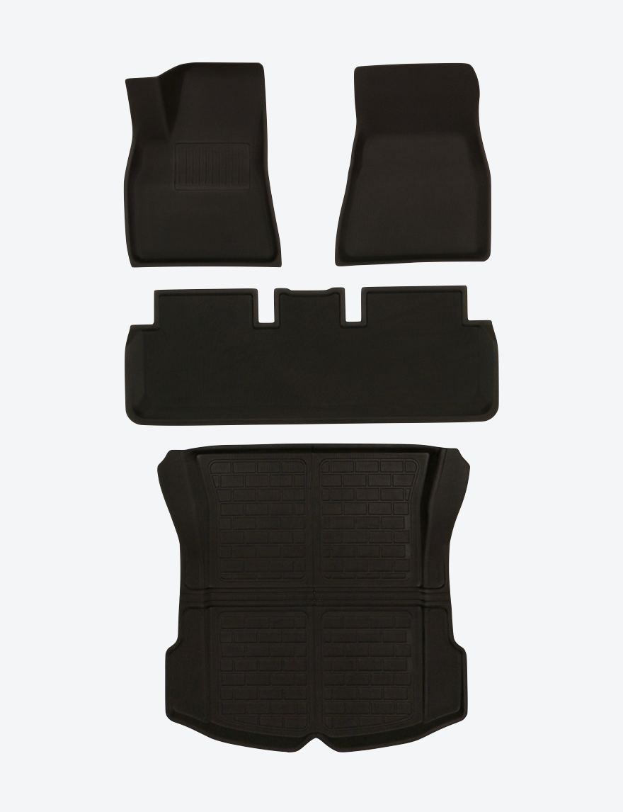 XPE Gummimattor Tesla Model 3 - Paket S