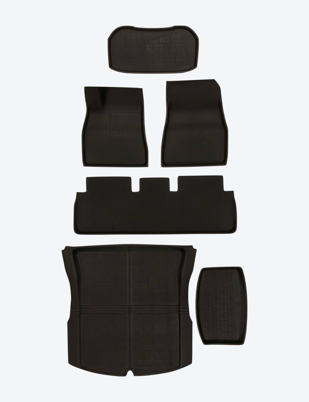 XPE Gummimattor Tesla Model 3 - Paket L