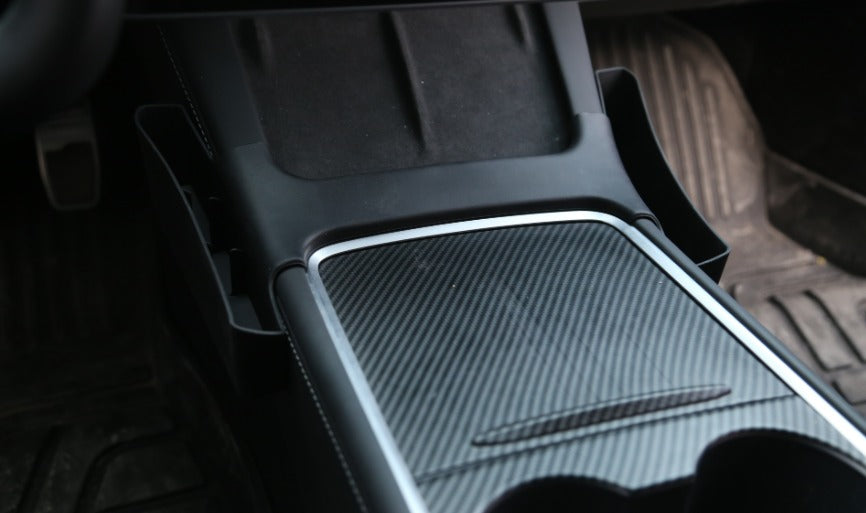 Mittkonsol Förvaringsfack Svart Tesla Model 3 & Y 2021-2023