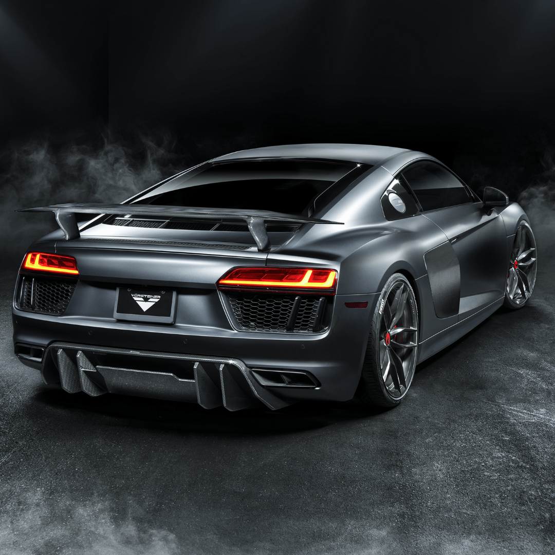 Audi R8 Carbon Fiber Rear Diffuser - Vorsteiner Wheels Wheels  - Aero - [tags]