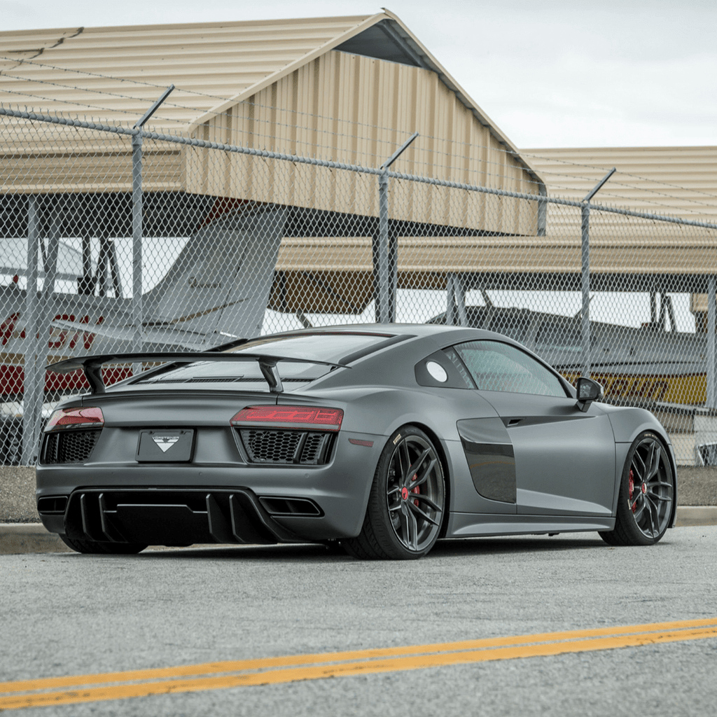 Audi R8 Carbon Fiber Rear Diffuser - Vorsteiner Wheels Wheels  - Aero - [tags]