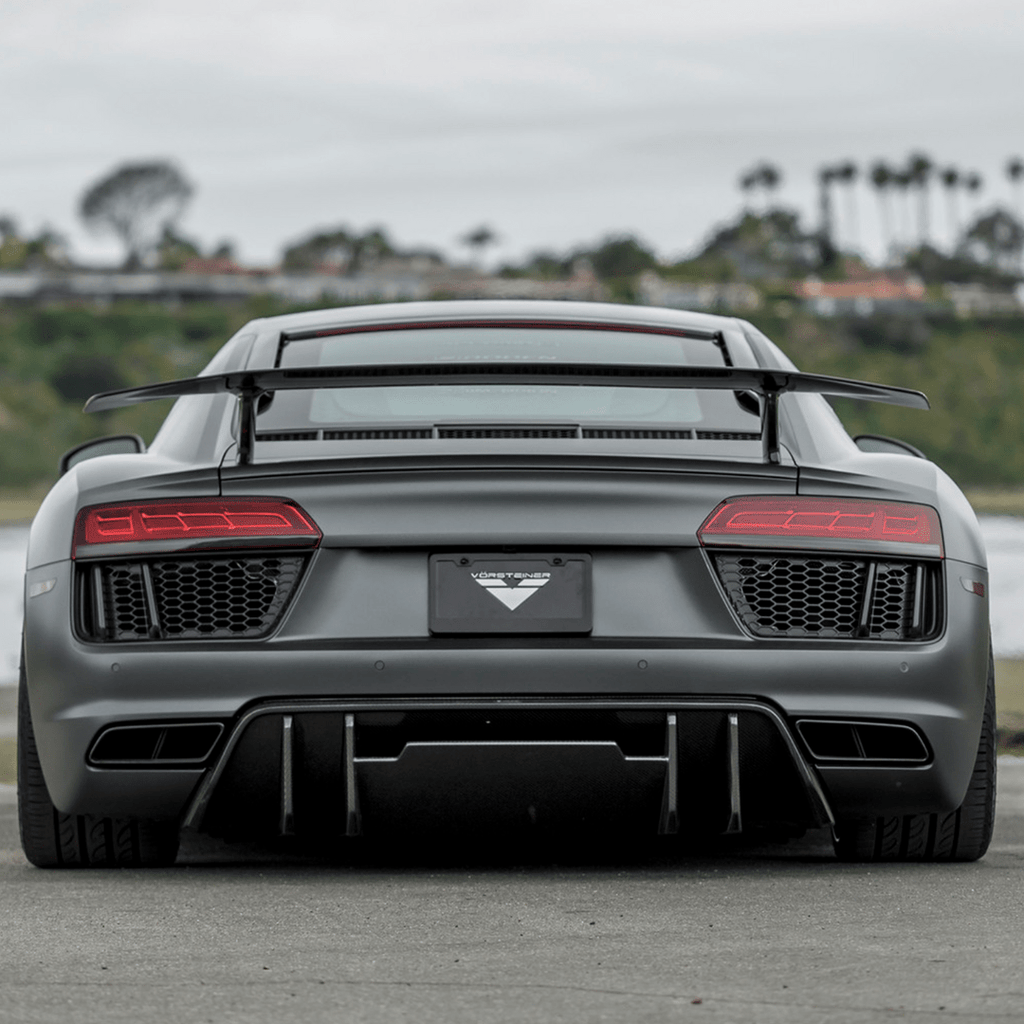 Audi R8 Carbon Fiber Wing - Vorsteiner Wheels Wheels  - Aero - [tags]