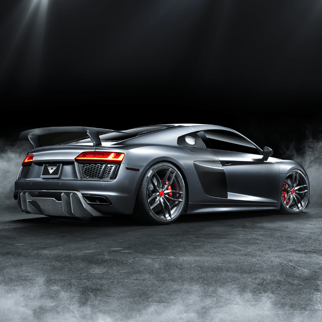 Audi R8 Carbon Fiber Wing - Vorsteiner Wheels Wheels  - Aero - [tags]
