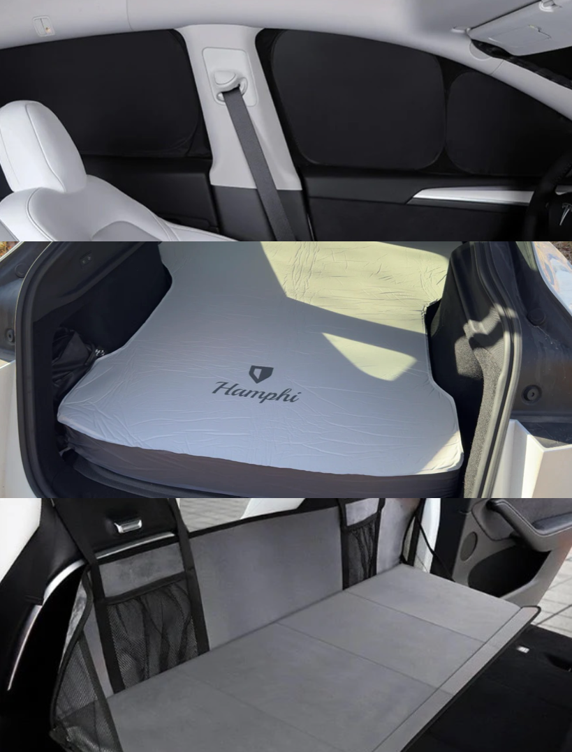 Campingpakke Tesla Model 3