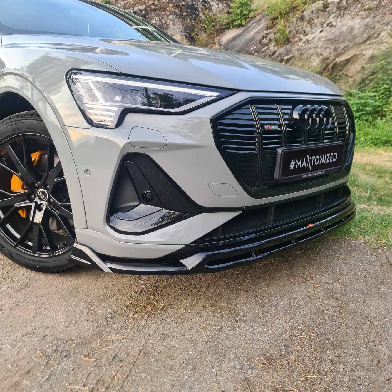 Frontsplitter Maxton Design Audi e-tron S-Line