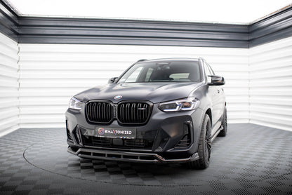 Etujakaja Maxton Design BMW IX3:n etuosa