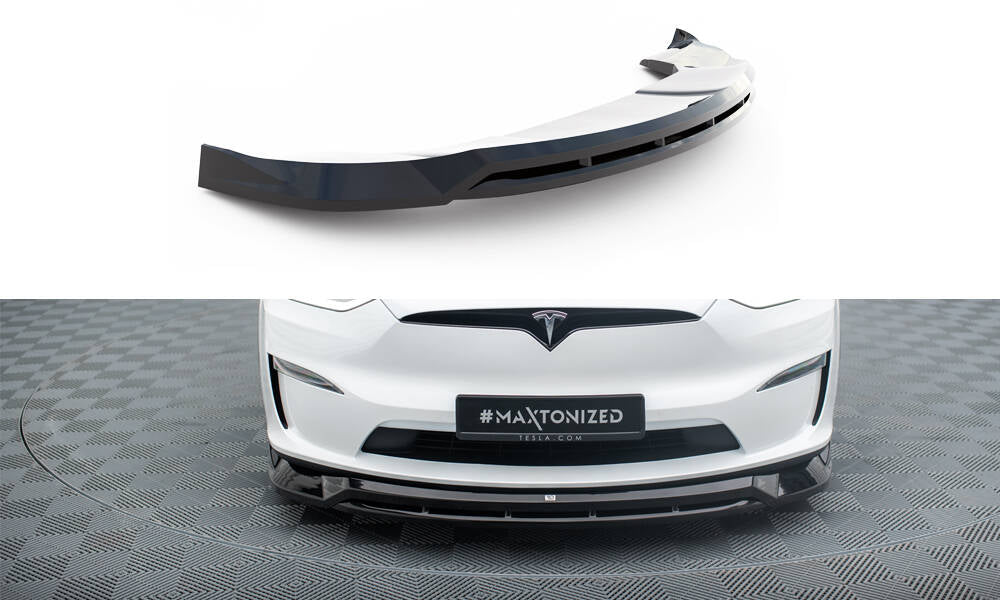 Front Splitter V.1 Maxton Design Tesla Model X