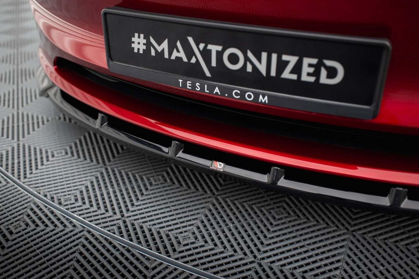 Maxton Design - Tesla Model 3 Highland Front Splitter V2