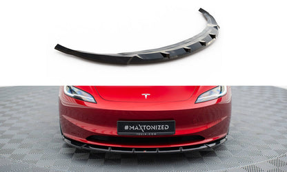 Maxton Design - Tesla Model 3 Highland Front Splitter V2