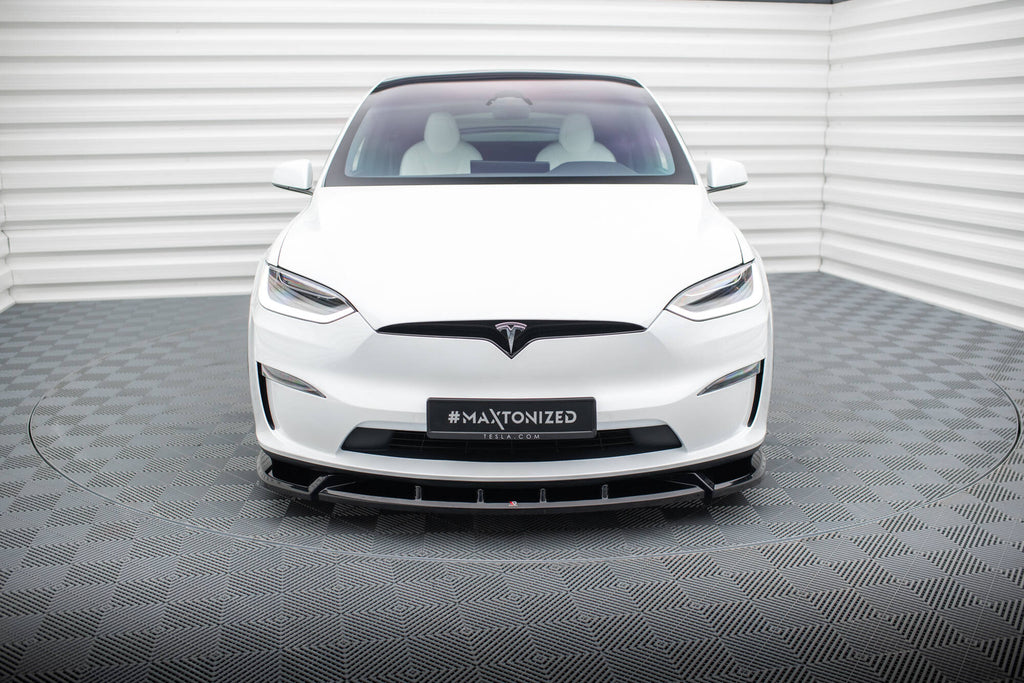 Front Splitter V.2 Maxton Design Tesla Model X