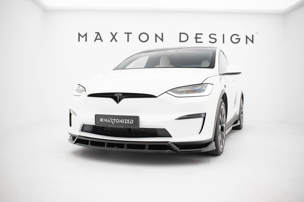 Front Splitter V.3 Maxton Design Tesla Model X