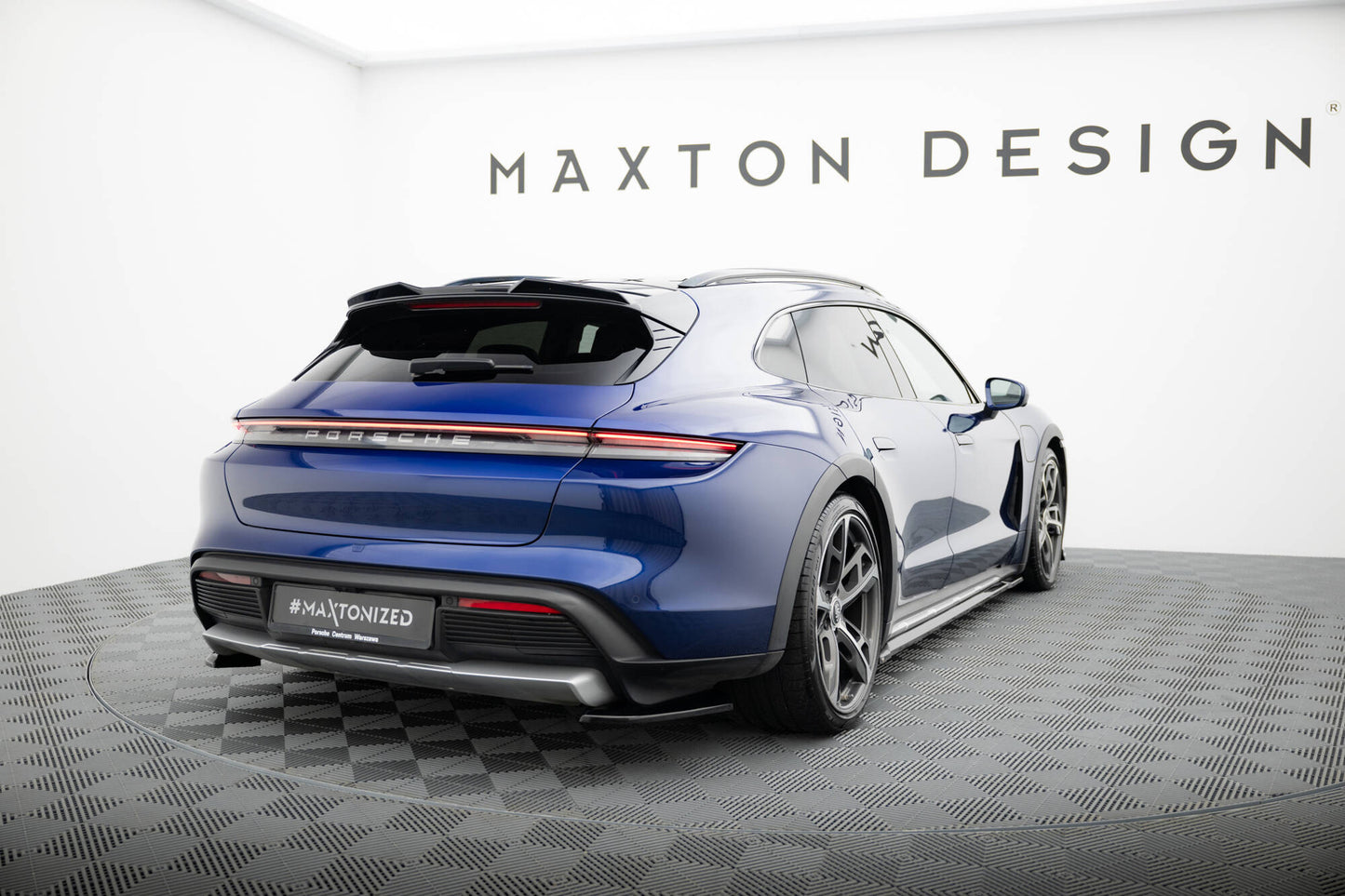 Rear Side Splitters Maxton Design Porsche Taycan Cross Turismo 4S