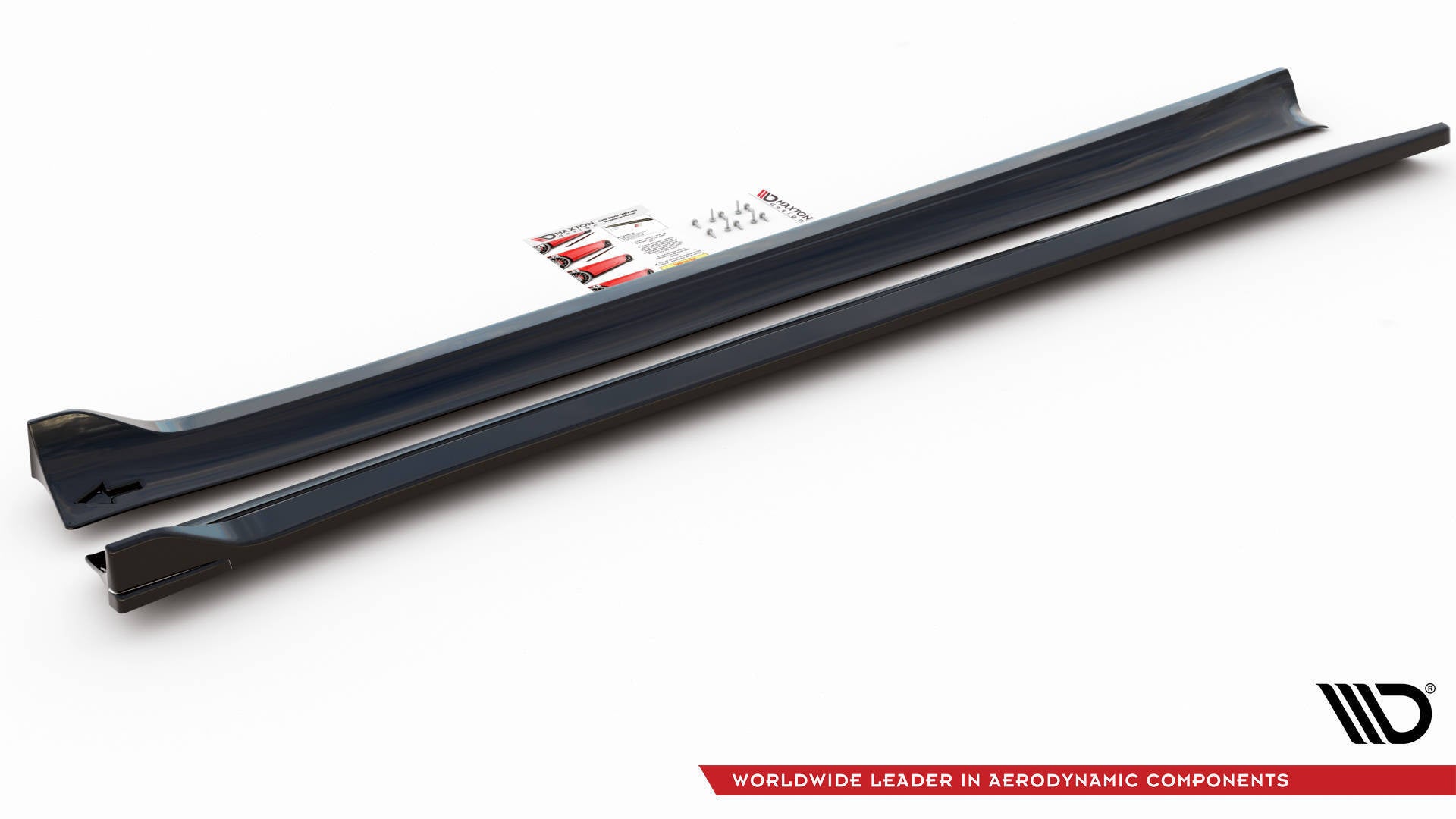 Side skirt V2 Maxton Design Tesla Model 3