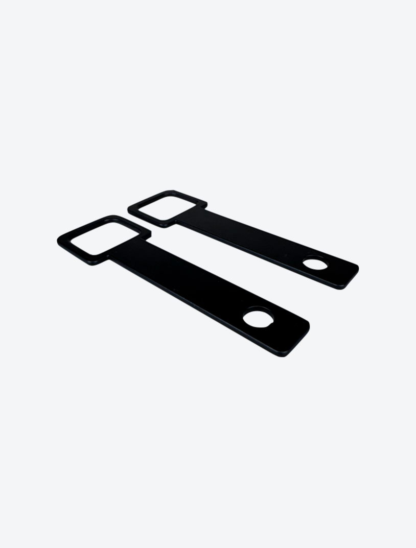 Fastgørelsesløkker til autostol (2-pak)