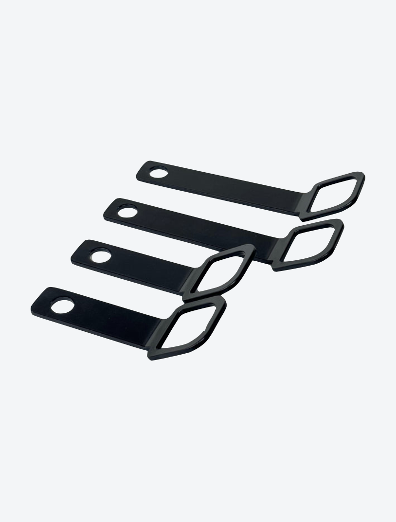 Fastgørelsesløkker til autostol (2-pak)