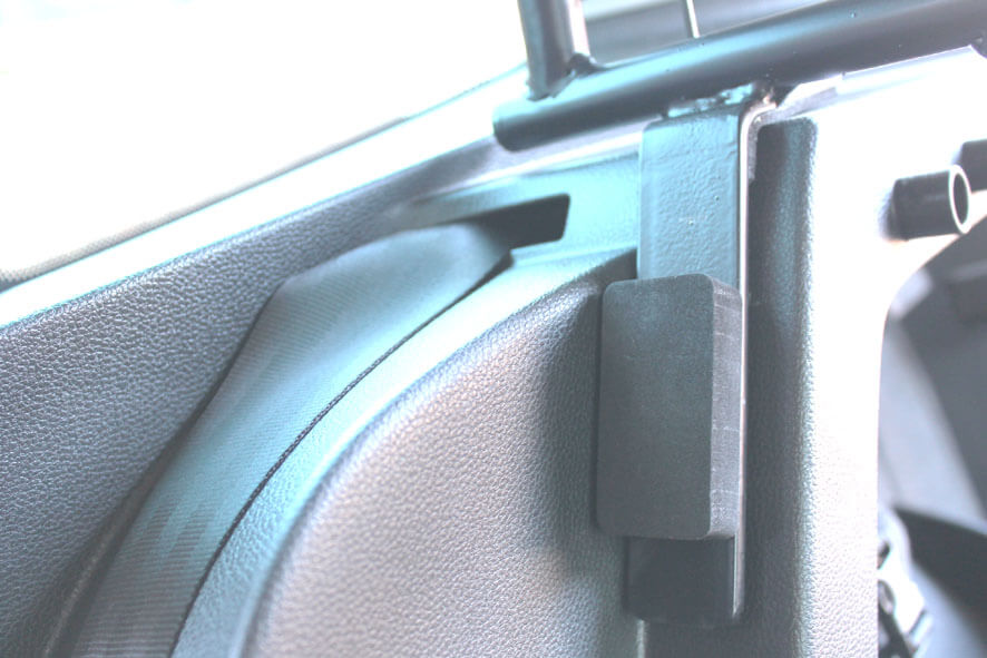 Lastskydd / Lastgaller med Tillval Fördelare Skoda Karoq - Utan Vario Seats