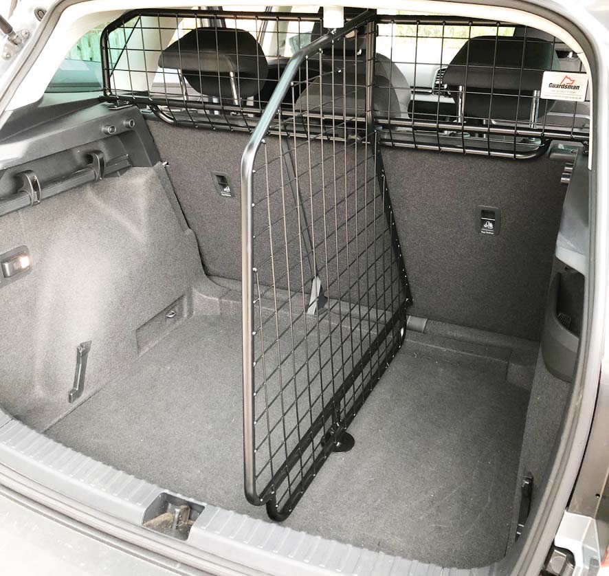 Lastskydd / Lastgaller med Tillval Fördelare Skoda Karoq - Utan Vario Seats