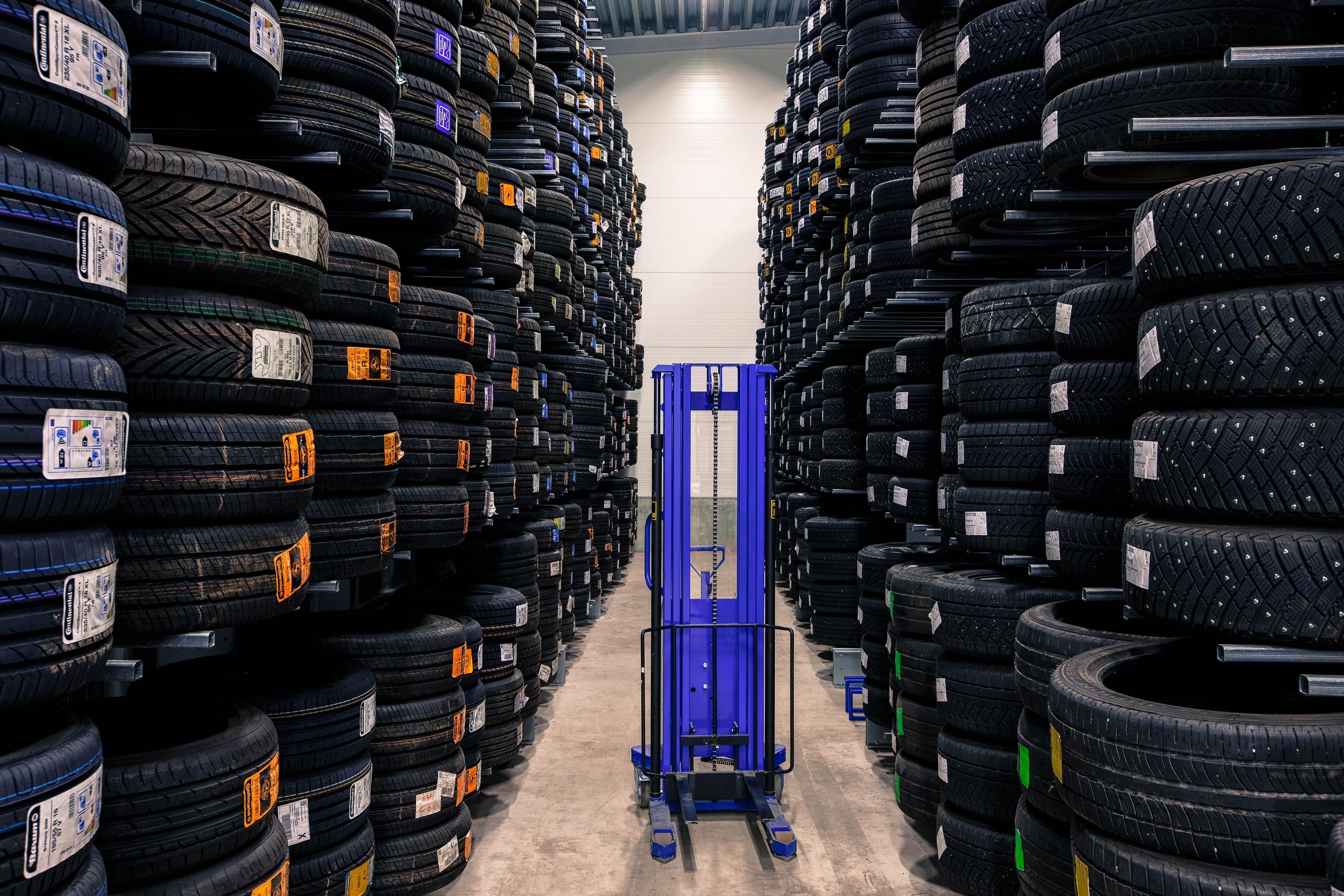 Däckhotell hos Hamphi