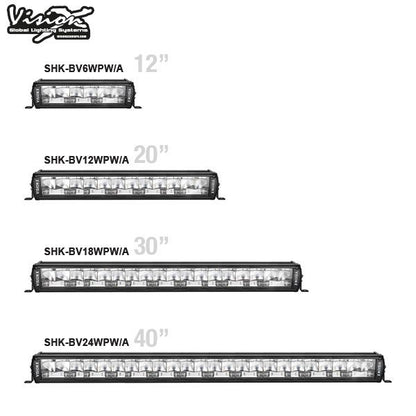 Vision X Led ramp - Shocker 20" Dual Action 125W/200W