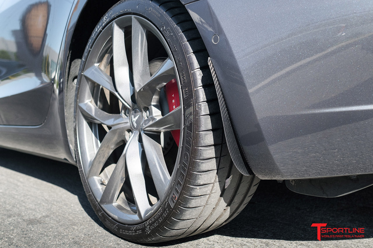 Model 3 stänkskydd kolfiber