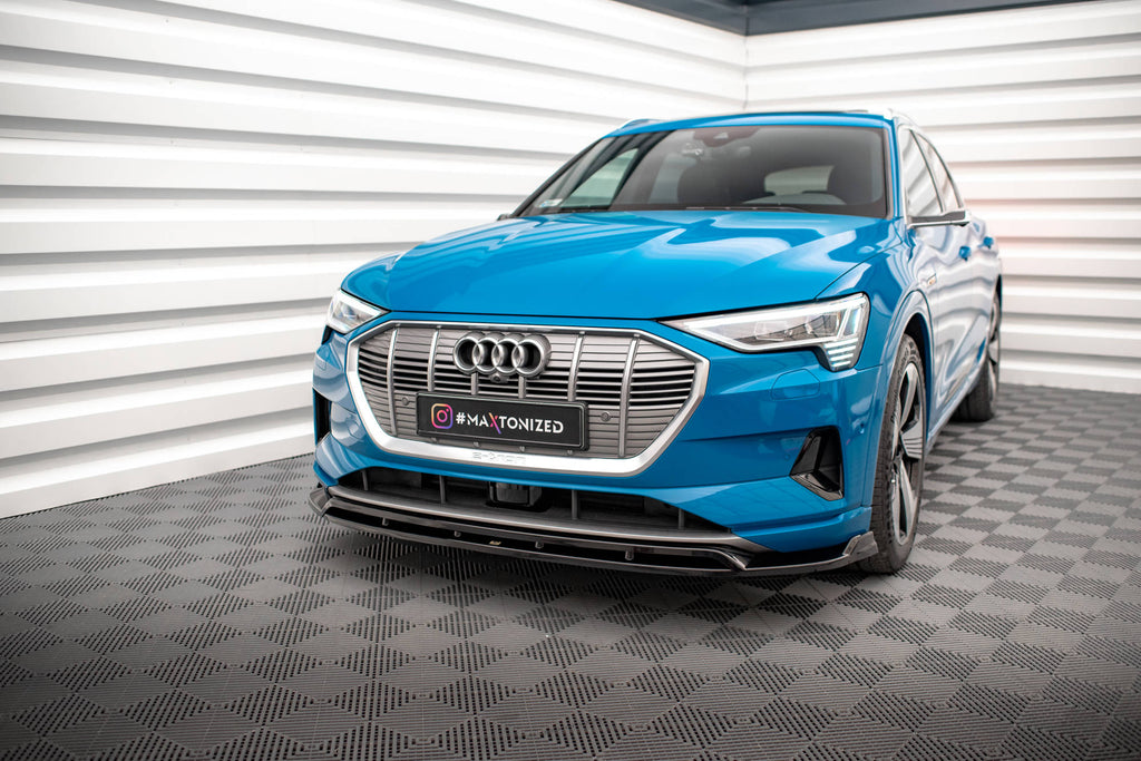 Frontsplitter V.2 Maxton Design Audi e-tron