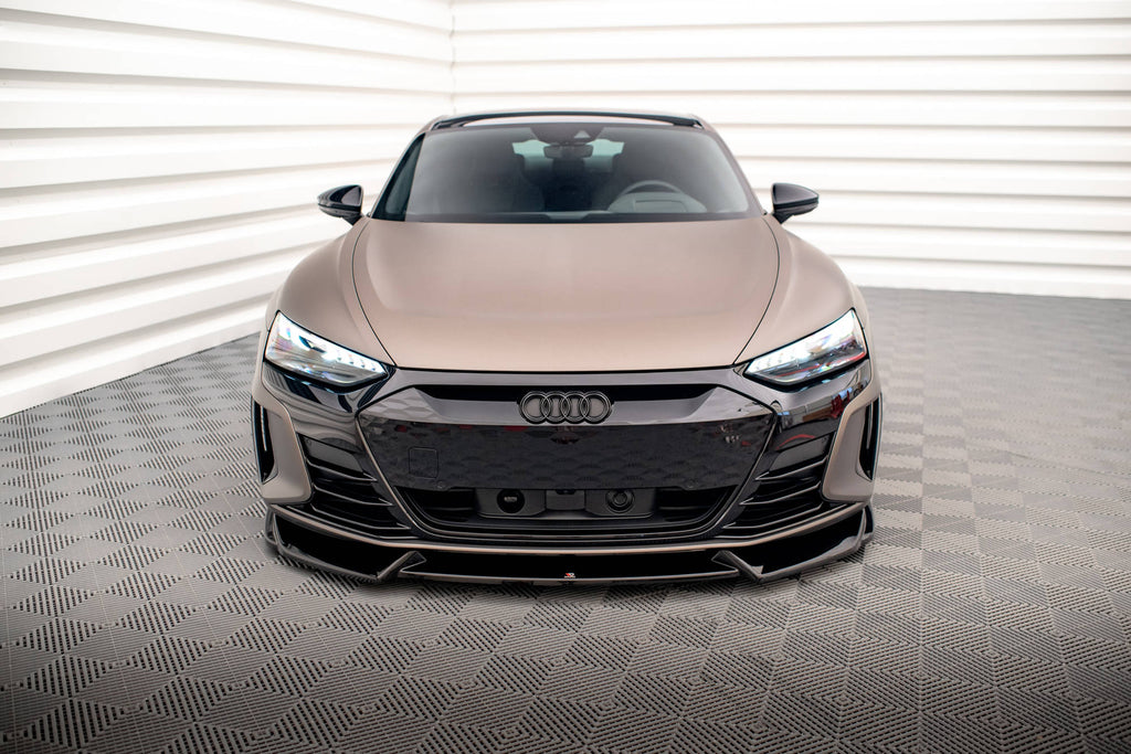 Front splitter V.1 Maxton Design Audi e-tron GT