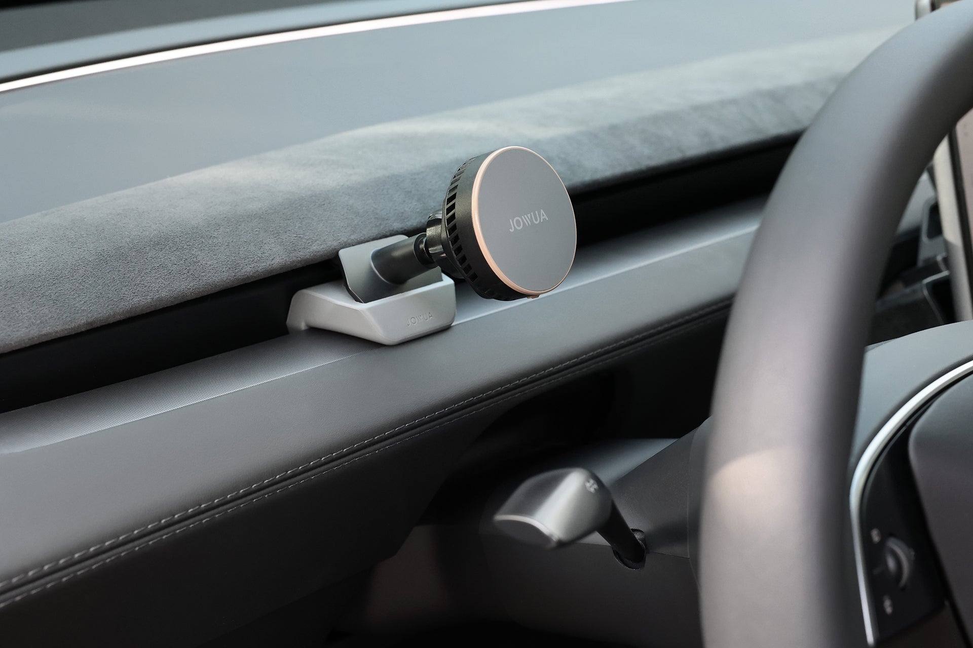 Mobilhållare luftventil med MagSafe och Aktiv Kylning Tesla Model Y Juniper / Model 3 Highland