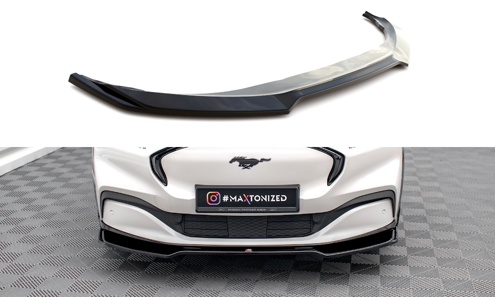 Maxton Design - Ford Mustang Mach-E front splitter V.2