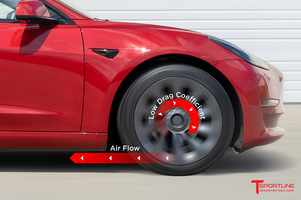 T-sportline - Model 3 uberturbine styled aero wheel cover