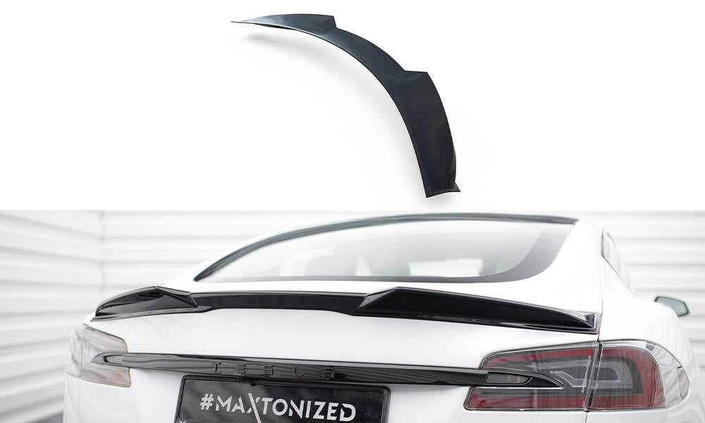 Tesla Spoiler Cap 3D Maxton Design Model S 2021+