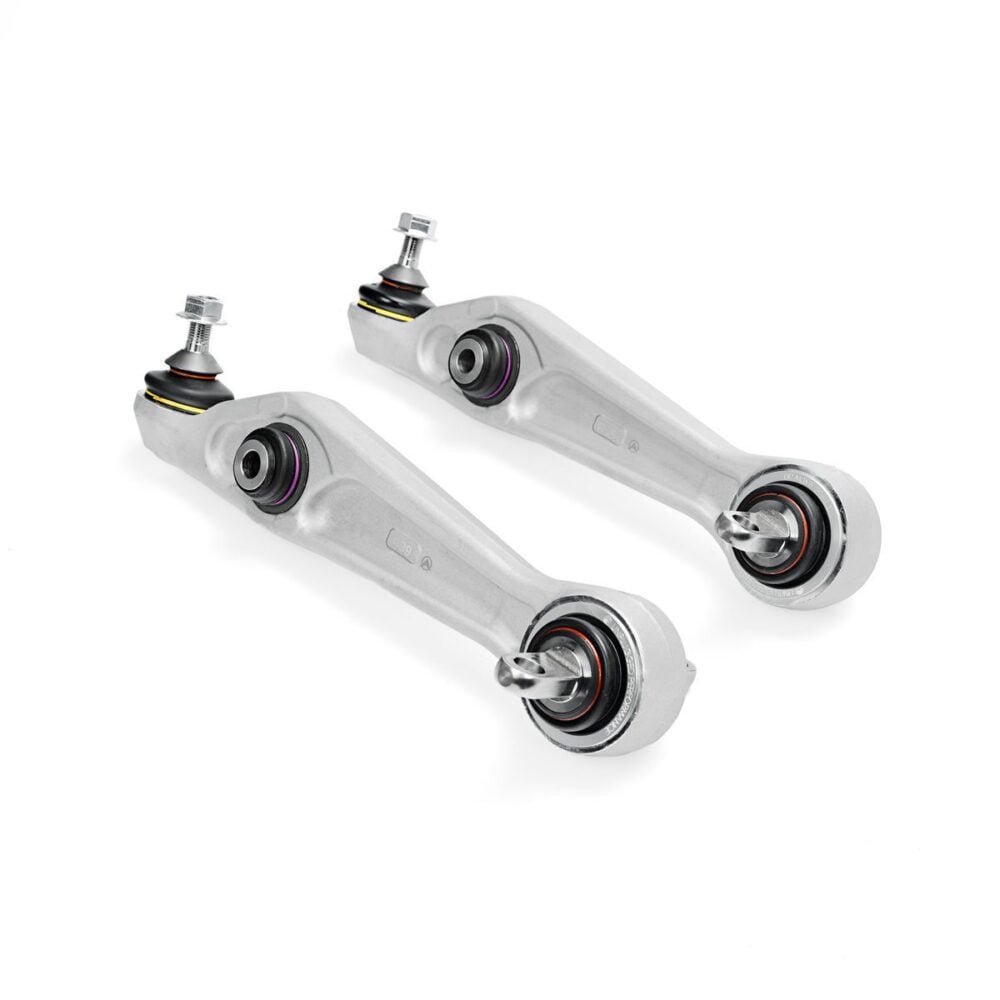 Front Lower Lateral Fore & Compliance Aft Arms with Spherical Bushings Unplugged Performance Tesla Model 3/Y