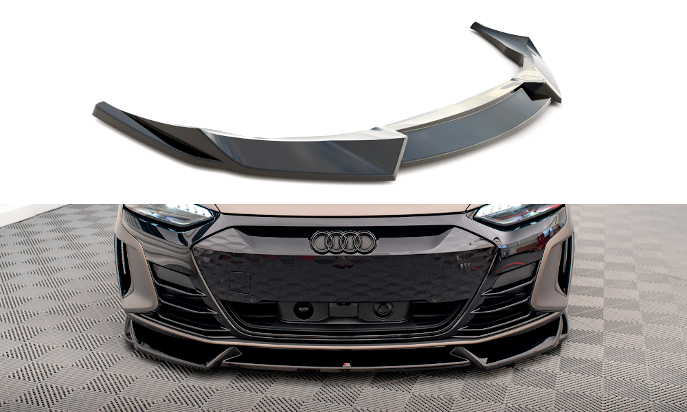 Front splitter V.1 Maxton Design Audi e-tron GT