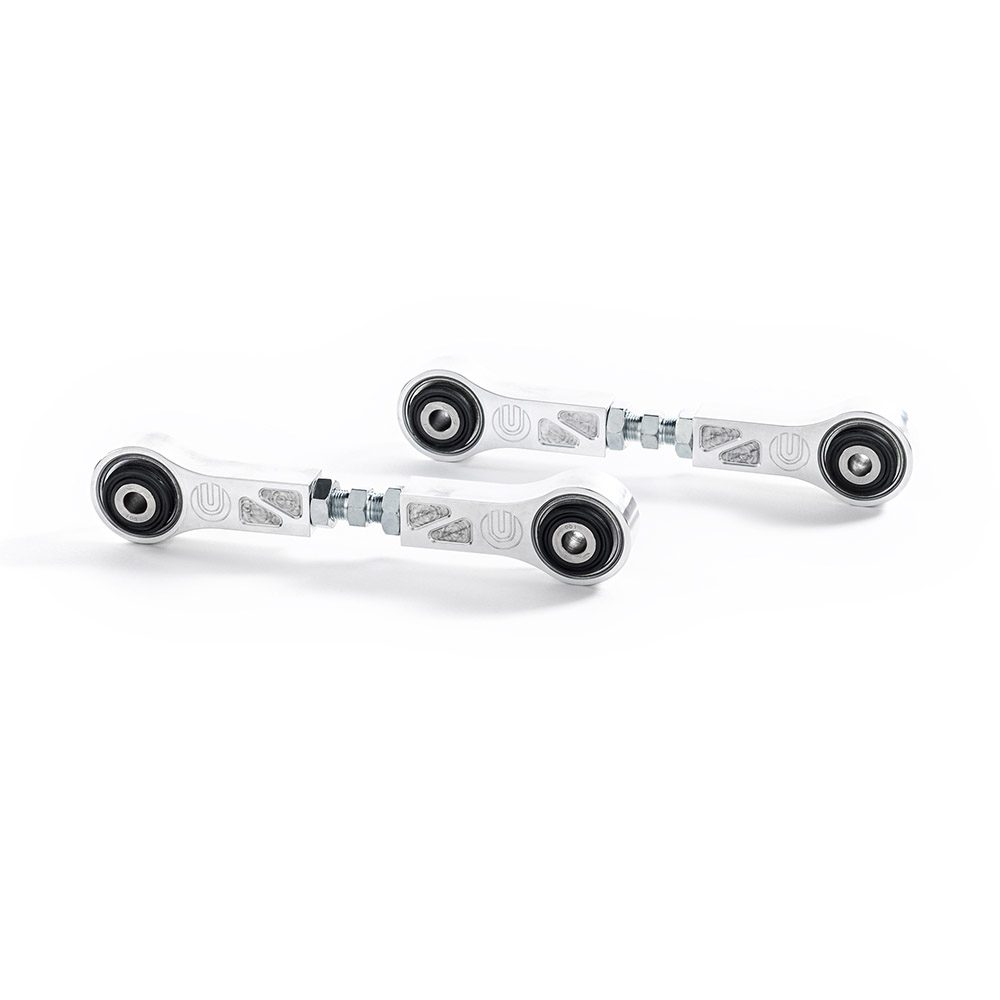 Billet Adjustable Rear Toe Arm set Unplugged Performance Tesla Model S & X