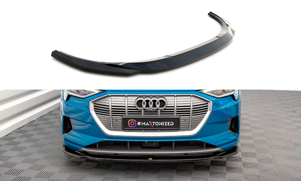 Frontsplitter V.1 Maxton Design Audi e-tron