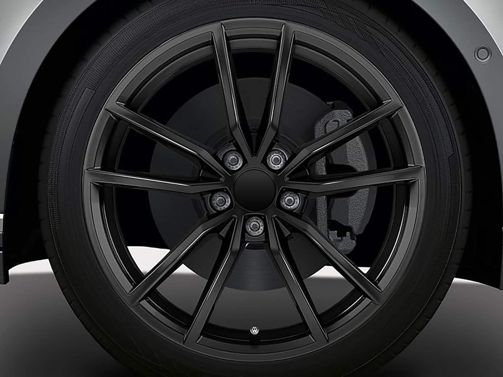 Tesla centrumkåpa mattsvart