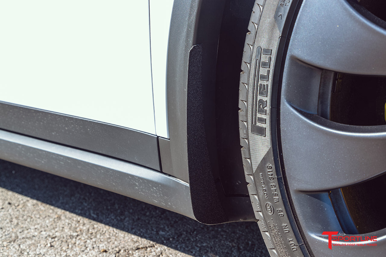 Model X stänkskydd kolfiber